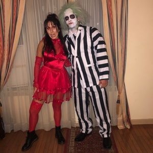 Men’s beetle juice costume